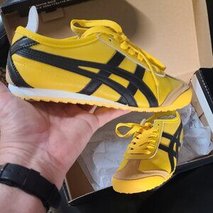 Onitsuka Tiger by Asics Yellow and Black Sneakers